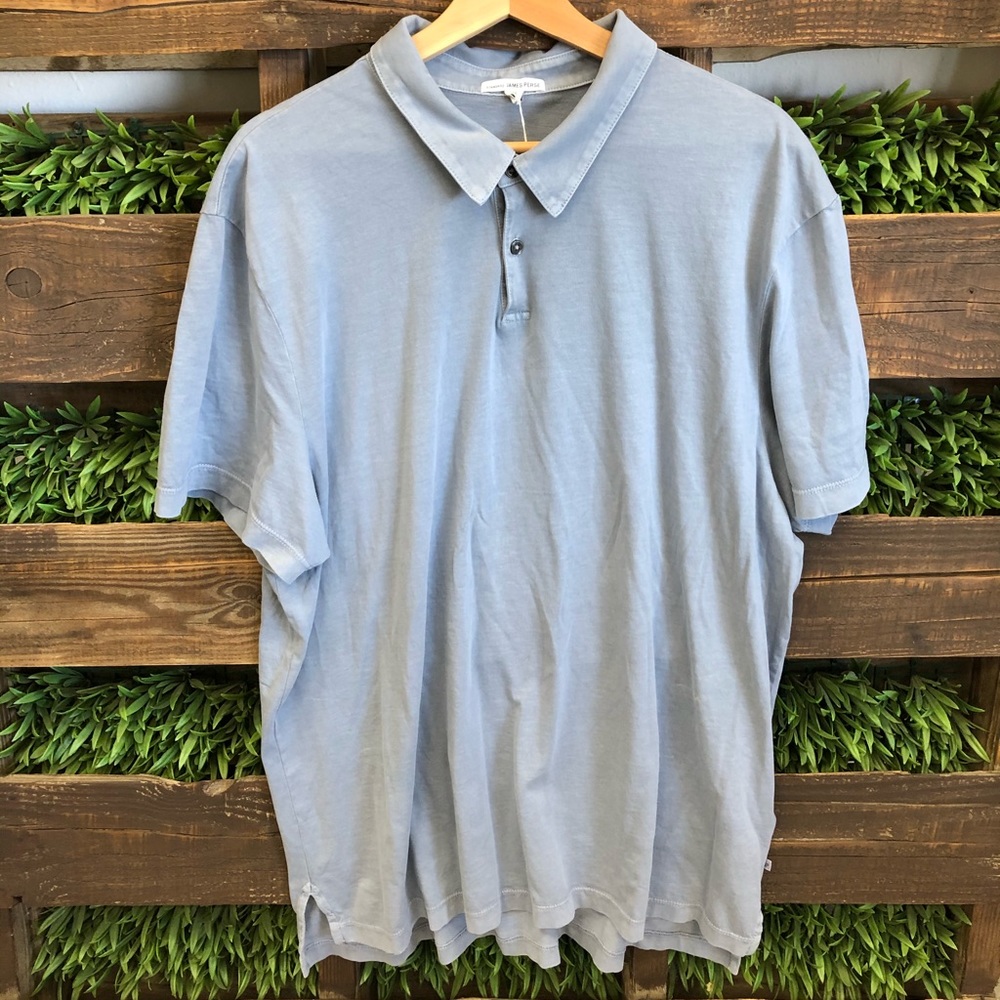 James Perse USA Supima Polo Shirt NEW w/Tags Sz 5